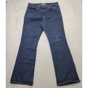 Levis Bootcut Jeans Women 14 Blue Denim Classic Fit‎ Single-Stitch Red Tab